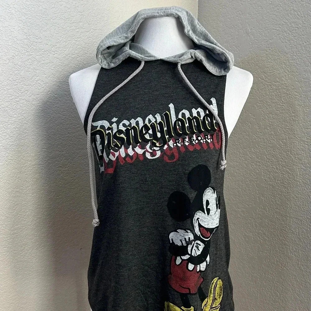 Disney Parks Disneyland Sleeveless Hoodie